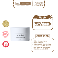 Kem dưỡng trắng da LAGOM White Moisture Cream