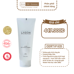 Sữa rửa mặt dạng Gel LAGOM 170ml, làm sạch sâu, không gây kích ứng