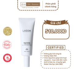 Kem chống nắng LAGOM Brightening Tone Up Fluid 40ml