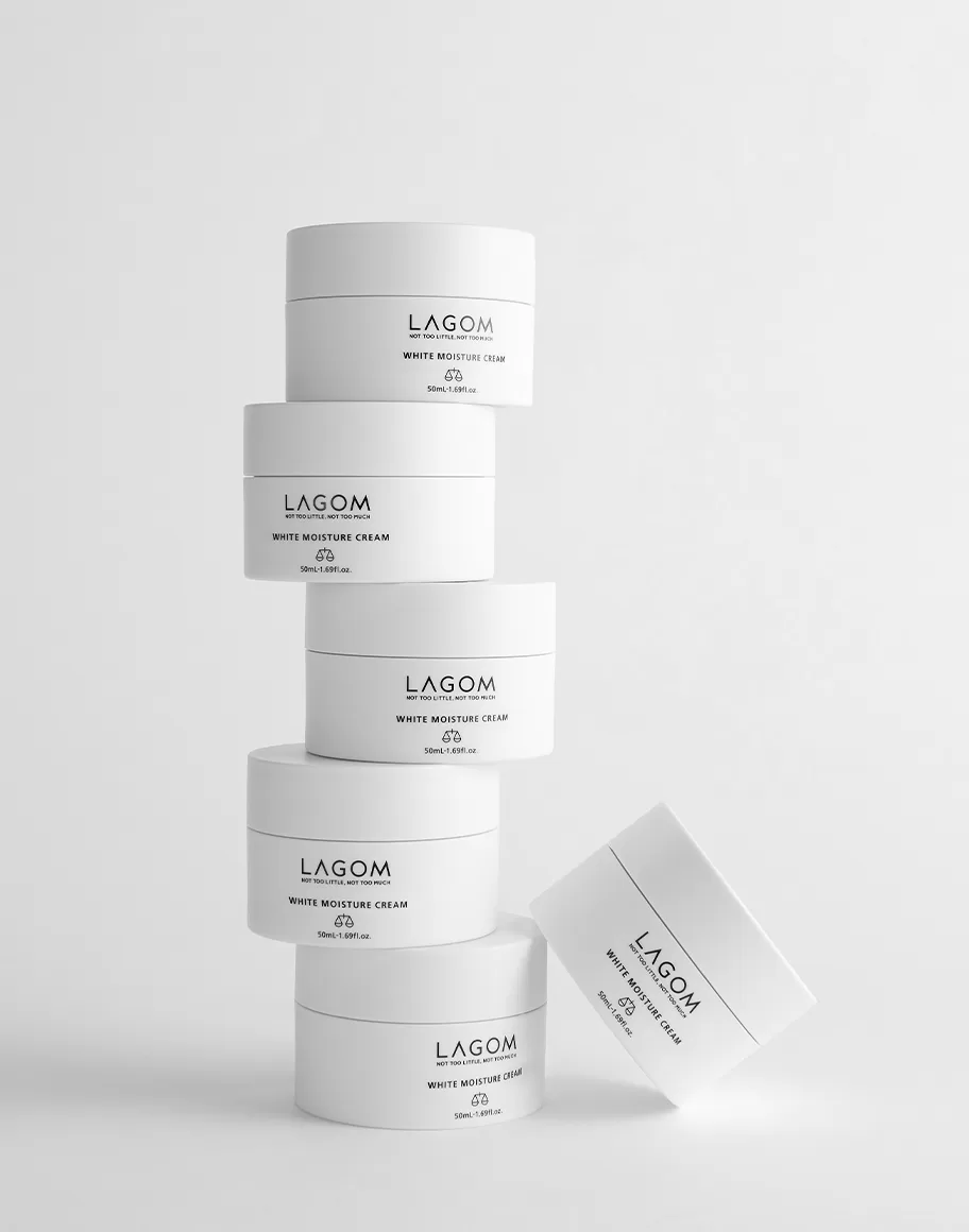 Kem dưỡng trắng da LAGOM White Moisture Cream