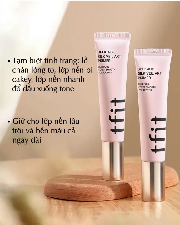 Kem Lót Tfit Delicate Silk Veil Art Primer 3